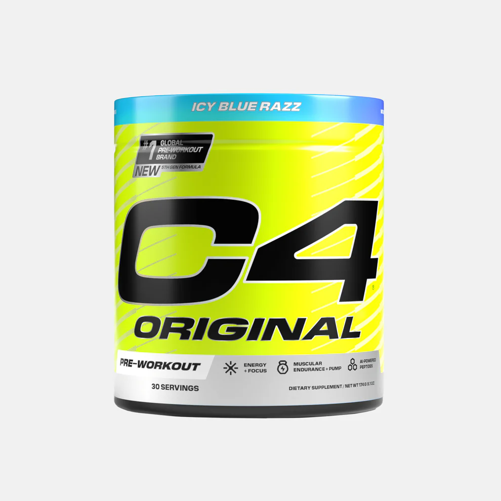 Cellucor C4 Original Pre Workout Powder Fruit Punch | Vitamin C for Immune Support | Sugar Free Preworkout Energy for Men & Women | 150mg Caffeine + Beta Alanine + Creatine