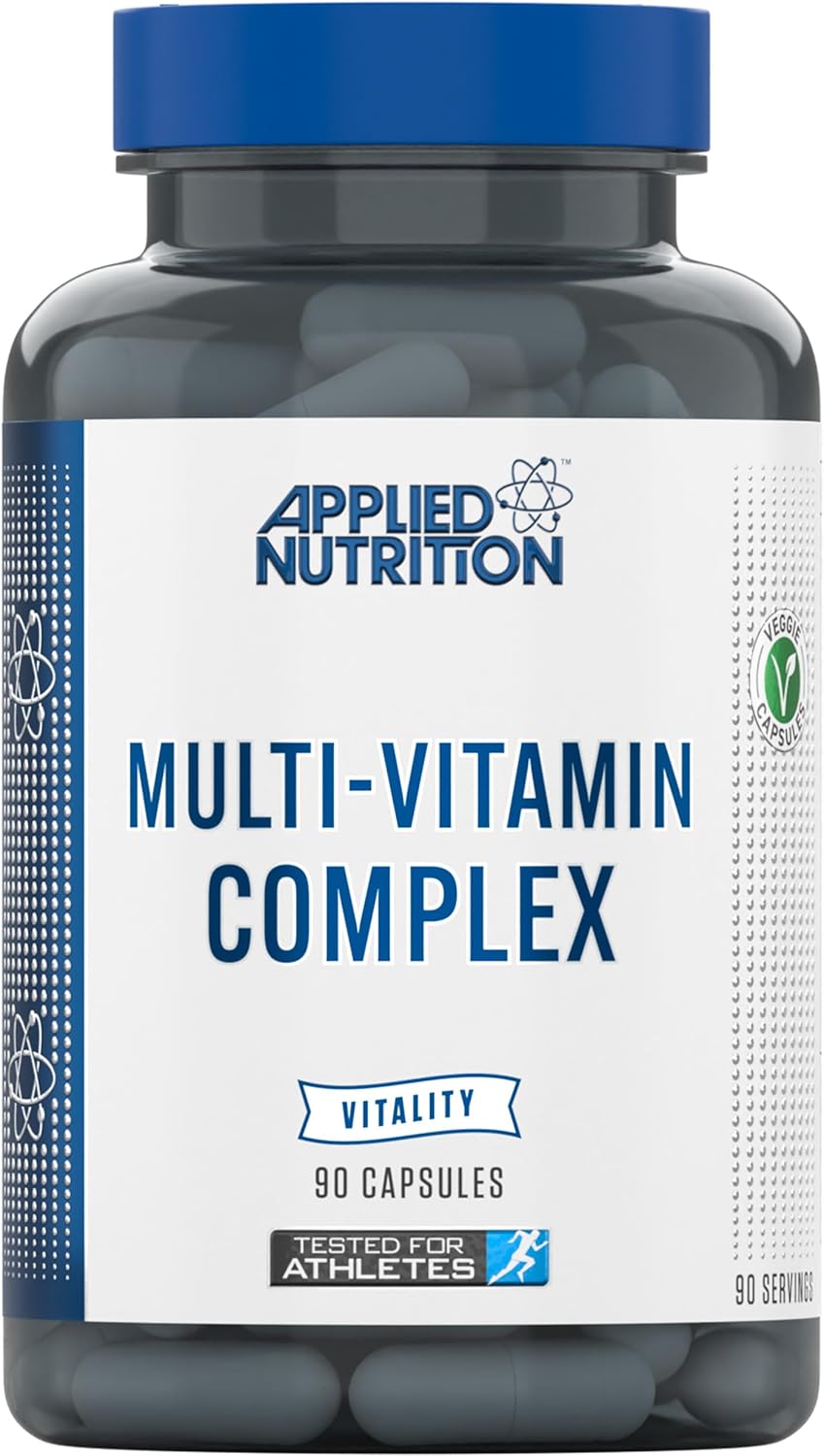 Applied Nutrition Multi Vitamin Complex : Contains of 30+ Vitamins, Minerals, Probiotics & Antioxidants- Support Immune System, Muscle and Recovery, Energy & Cognitive Function — image 1