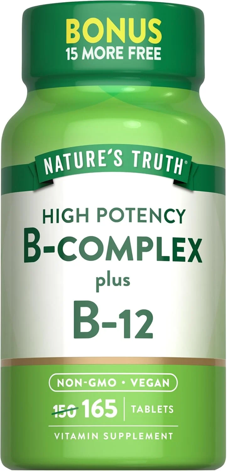 Nature's Truth High Potency B-Complex Plus B-12