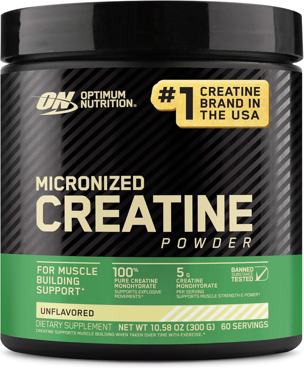Optimum Nutrition Micronized Creatine Monohydrate Powder — image 1