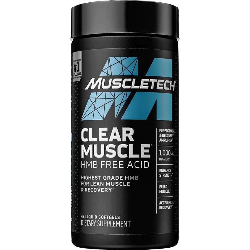 MuscleTech Clear Muscle Post Workout Recovery | Muscle Builder for Men & Women & Platinum Multivitamin for Immune Support 18 Vitamins — image 1