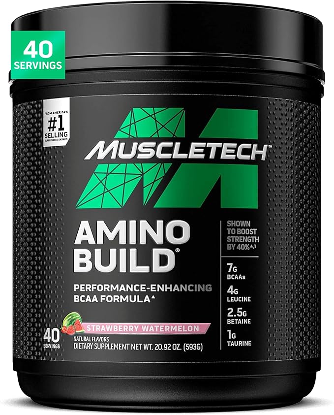 MuscleTech | BCAA Amino Acids + Electrolyte Powder | 7g of BCAAs + Electrolytes Support | Build Lean Muscle & Boost Endurance — image 1