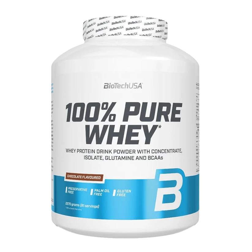 Biotech USA 100% Pure Whey 2270g Bourbon Vanilla